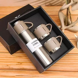 Set Termo De Agua con Vasos Térmicos + Tazas